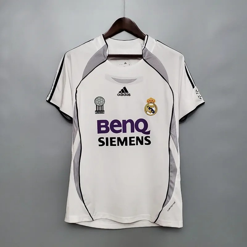 Real madrid 2006/07 home jersey